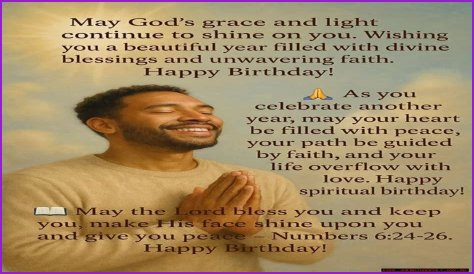 Happy Spiritual Birthday Wishes And Blessings